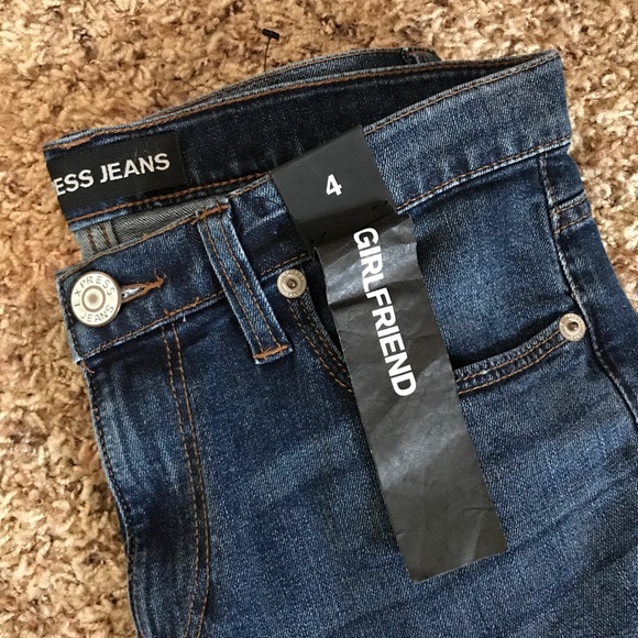 2/$45 | Express High Waisted Cropped Jeans - Picture 5 of 6